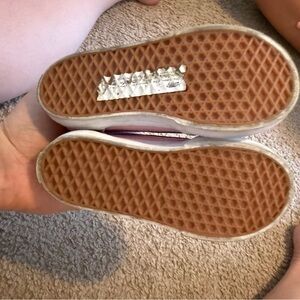 Vans Kids Sneakers White and Purple